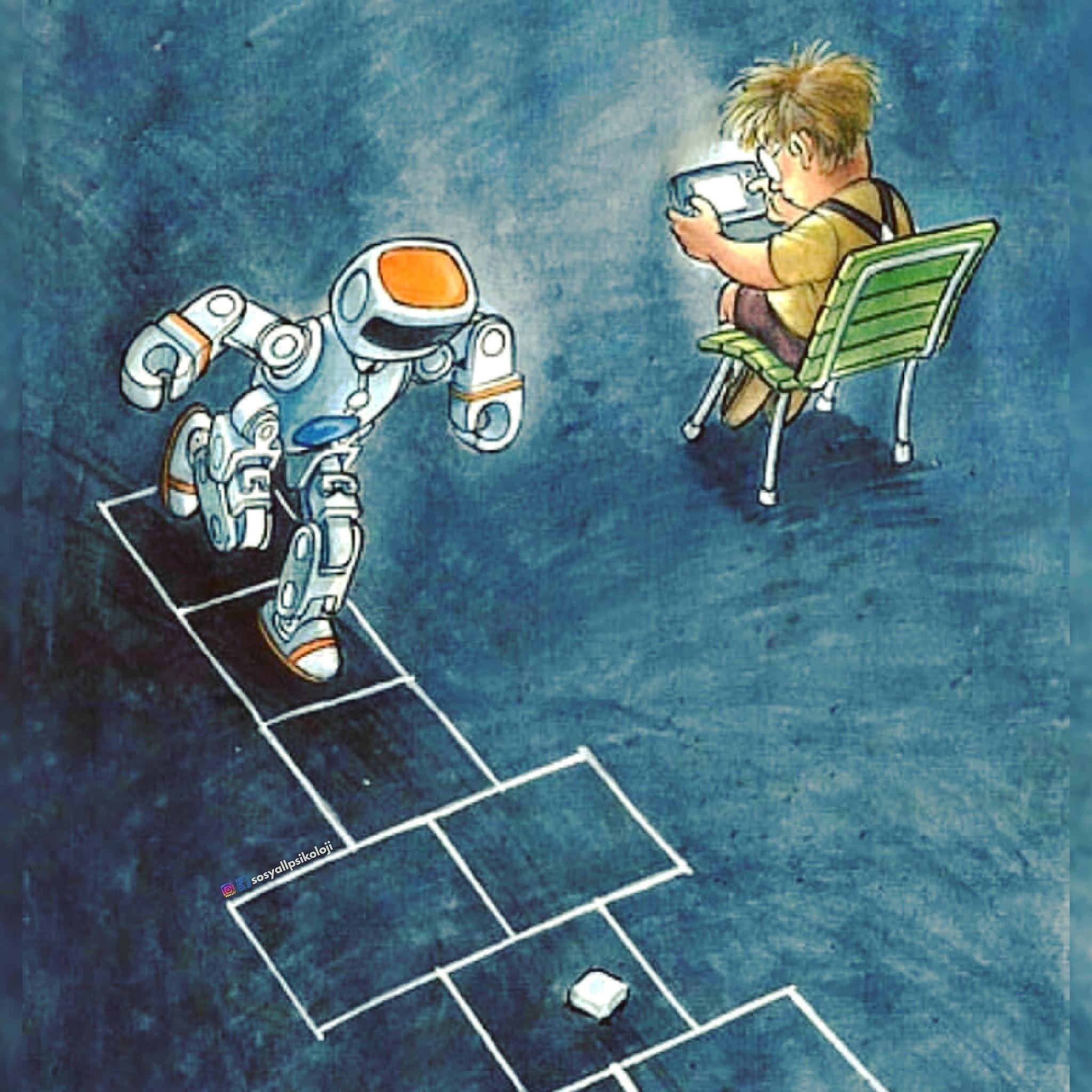 Robotlar mı insanlaşıyor yoksa insanlar mı robotlaşıyor?. 