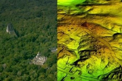 Guatemala Ormanı İçerisinde Gizlenmiş Antik Maya Kendi Bulundu