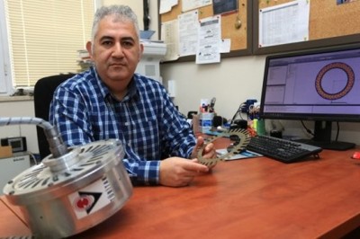 Pamukkale Üniversitesinden %100 Yerli Elektirikli Motor