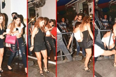 Alkolü Fazla Kaçıran Yağmur Ünal, Çöp Kamyonunun İçine Düştü !