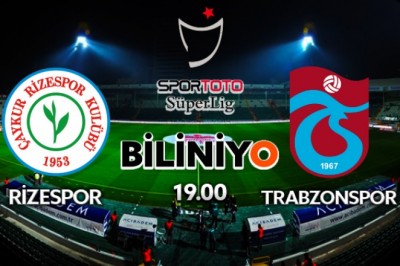 6 Ekim 2019 Rizespor- Trabzonspor Maçını Canlı İzle Rizespor - Trabzonspor Maçı Hangi Kanalda Saat Kaçta ?