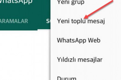 WhatsApp Toplu Mesaj Nasıl Gönderilir?