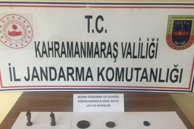 Kahramanmaraş’ta tarihi eser kaçakçılığı