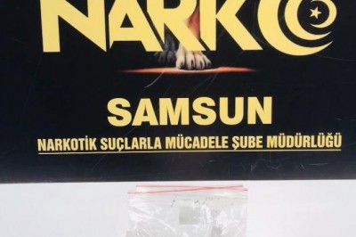 Samsun'da uyuşturucu ticaretine 2 gözaltı