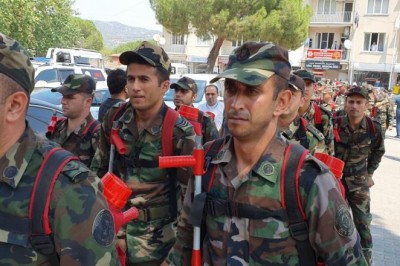 200 kişilik Azerbaycan ekibi Çine’ye geldi