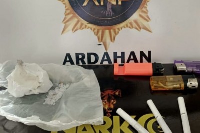 Ardahan'da uyuşturucu operasyonunda 1 kişi tutuklandı