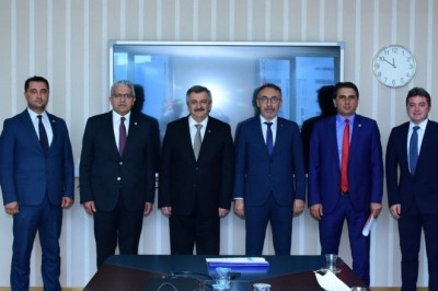 Başkan Küpeli’den Bakan Yardımcısı Büyükdede’ye ziyaret