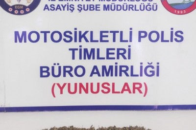 Kütahya’da bir şahsın üzerinde uyuşturucu bulundu