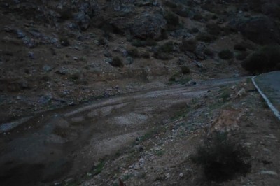 Çağlayan gibi akan Homurlu Şelalesi kuruma noktasına geldi