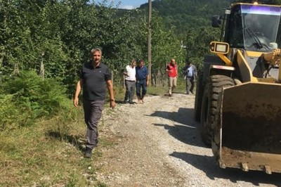 Vali Sezer, afet bölgesinde: Sel felaketi yaraları sarılıyor