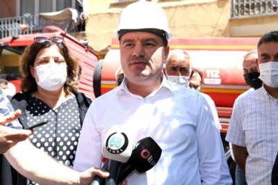 Aksaray’da kentsel dönüşümde ilk yıkım başladı