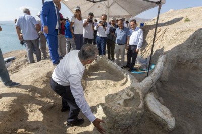 7.5 milyon yıllık fosillerin sergileneceği müzenin temeli atılacak