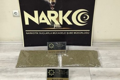 TEM’de yolcu otobüsüne uyuşturucu operasyonu: 1 gözaltı