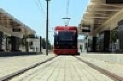 3. etap raylı sistem test ediliyor