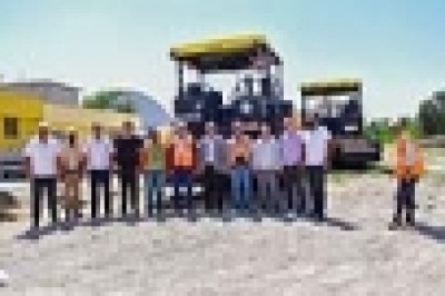 Ceylanpınar’da hastane çevresinde yol çalışması