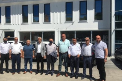 ESOB Başkanı Tümen Şenpazar’da esnafla bir araya geldi