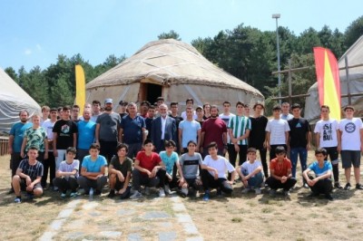 Kocayayla’da kamp keyfi başladı