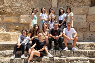 Manavgat'ta çocuklardan duygulandıran klip