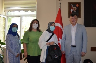 Gençlik ve Spor İl Müdürü Fillikçioğlu başarılı gençleri ağırladı