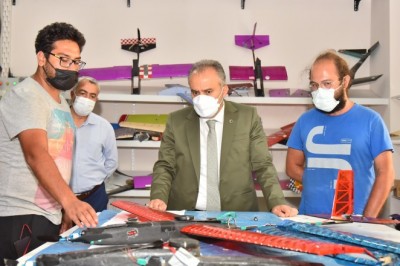 Teknoloji yarışındaki gençlere büyük destek