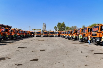 Ankara Büyükşehir Belediyesinin temizlik filosu genişliyor