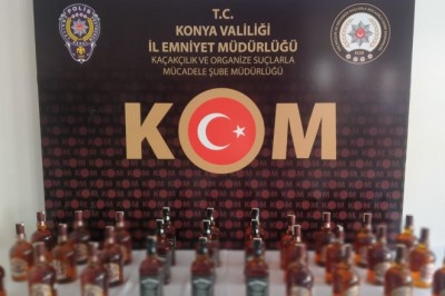 Konya'da 13 milyon adet gümrük kaçağı makaron ele geçirildi