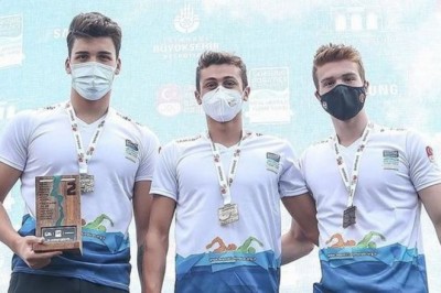 Nilüfer Belediyesporlu yüzücüden rekor