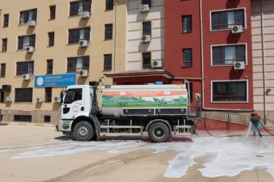 Şanlıurfa’da yüz yüze eğitim öncesi okullarda kapsamlı temizlik