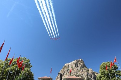 Türk Yıldızları Afyonkarahisar semalarında büyük zafer için uçacak