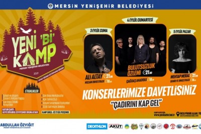 Yenişehir Belediyesi, Mersinlileri çadır kampta buluşturacak