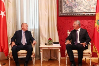 Cumhurbaşkanı Erdoğan, Karadağlı mevkidaşı Djukanovic ile görüştü