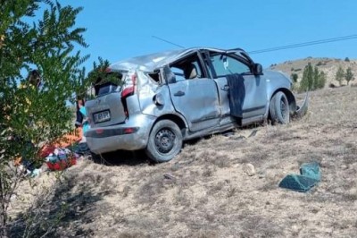 Gümüşhane’de trafik kazası: 1 ölü, 4 yaralı