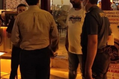 Nazilli’de barlar sokağı denetimi