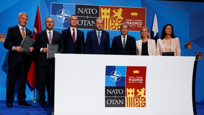 Cumhurbaşkanı Finlandiya ve İsveç Liderleriyle Bir Araya Geldi