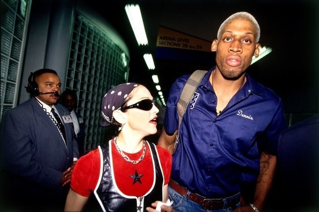 Madonna ve Dennis Rodman?