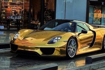 Suudi milyarder Turki Bin Abdullah' ın Altın Otomobilleri