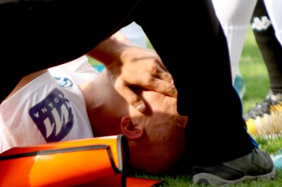 Sezer Özmen'in ayağı kırıldı