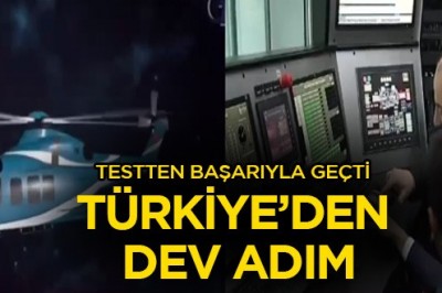 Yerli Ve Milli Helikopter Motorumuzun Testi Başarıyla Gerçekleştirildi