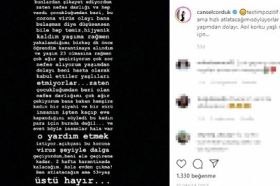 Kısmetse Olur Yarışmasında Tanınan Cansel Çördük Koronavirüs'e Yakalandı