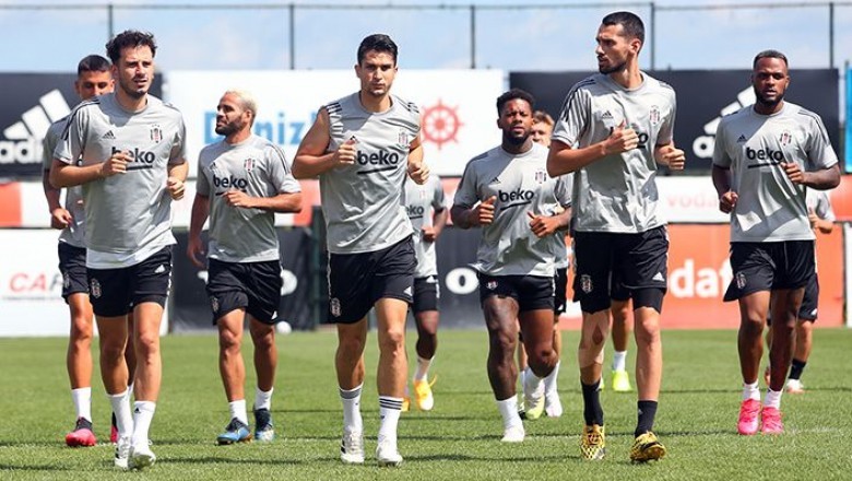Beşiktaş kondisyon ve taktik çalıştı