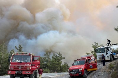 Antalya hava unsurları Muğla’ya aktarıldı