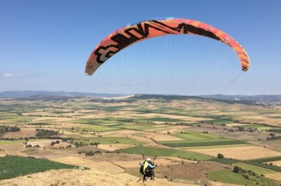 Sağlık ve itfaiye ekipleri gökyüzüne kanat açtı
