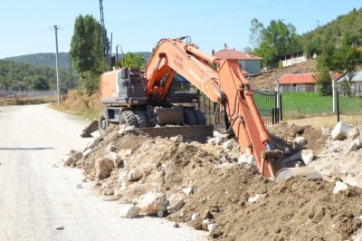 Bozüyük’te altyapı çalışmaları devam ediyor