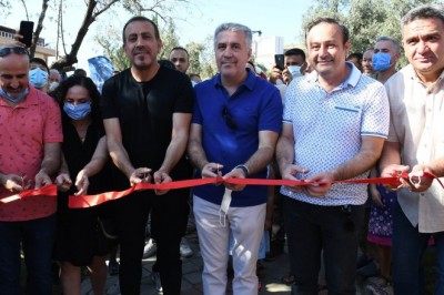 Kuşadası Belediyesi minik Aras’ın ismini parkta yaşatıyor