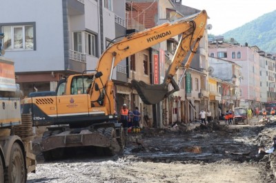 Ölü sayısının 70’e yükseldiği Kastamonu’da çalışmalar sürüyor