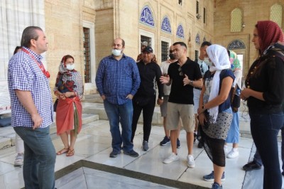 Turist rehberler, Selimiye'ye hayran kaldı