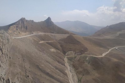 ‘Van Seddi’ helikopterden görüntülendi