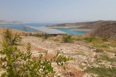 Samsat'ta güneş enerjisi ile tarımsal sulama yapılıyor