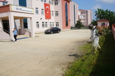 Terme Belediyesi’nden okullarda yüz yüze eğitim hazırlığı