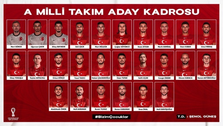 A Milli Takım'ın aday kadrosu açıklandı